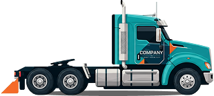 A truck with professional wrap